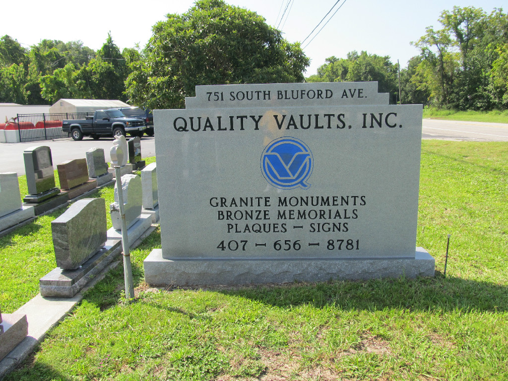 Quality Vaults and Monuments Home Page